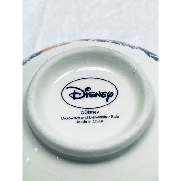 Disney Store Mickey Mouse Tidbit Bowl Set of 2 Micky Head Orange lip Snack Bowl - Picture 3 of 7